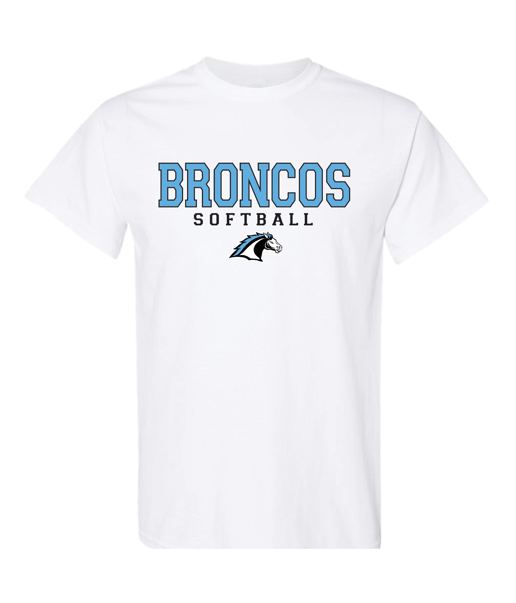 Clovis North Softball T-Shirt - BRONCO