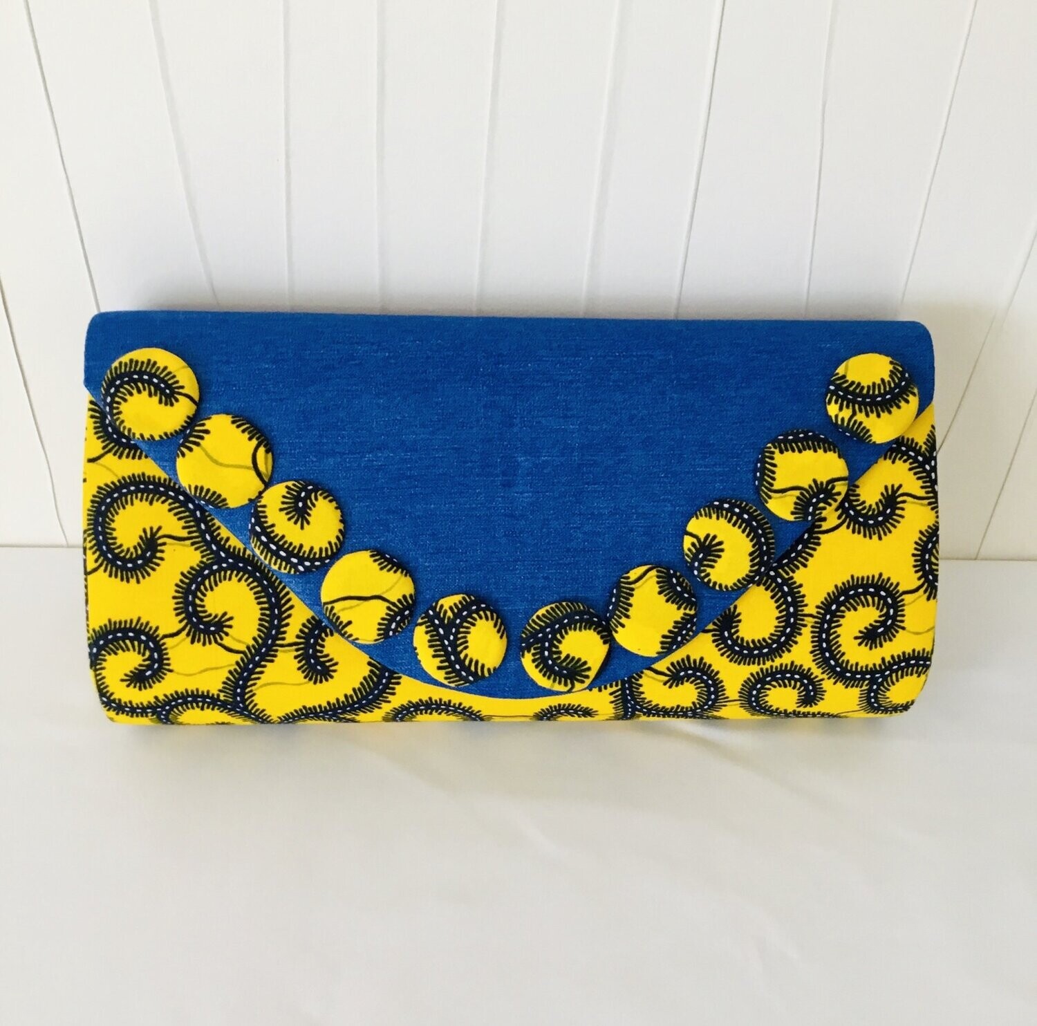 POCHETTE AD JAUNE ET BLEUE