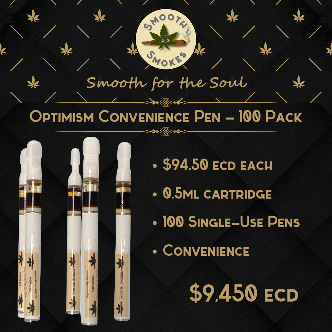 Optimism Convenience Pens | 100 Pack