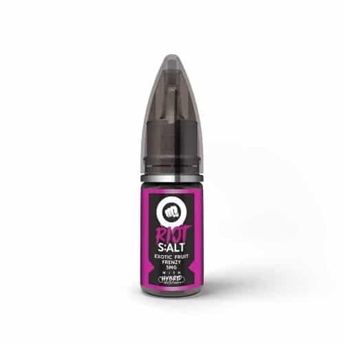 Riot Salt Exotic Fruit Frenzy 10ml Hybrid Nicotine