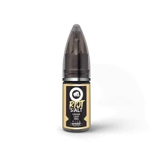 Riot Salt Cream Leaf 10ml Hybrid Nicotine, Strength: 5mg