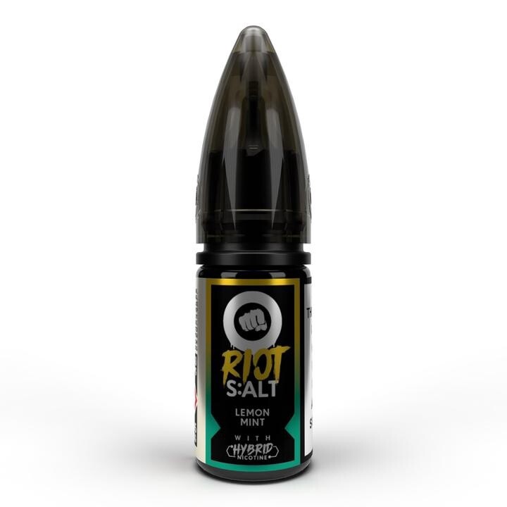 Riot Salt Lemon Mint 10ml Hybrid Nicotine, Strength: 5mg