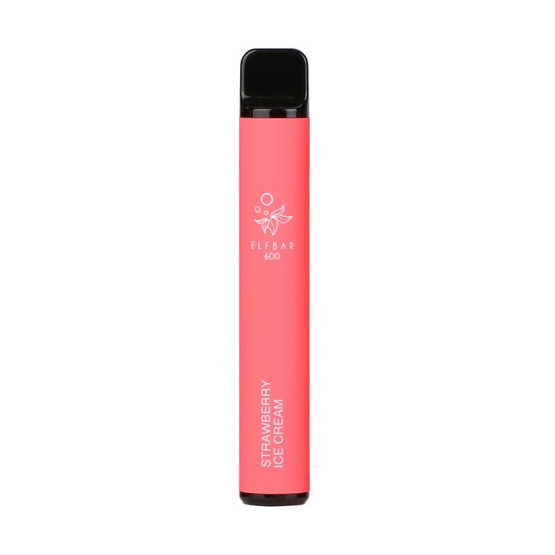 Strawberry Icecream 20mg ELFBAR 600 disposable vape