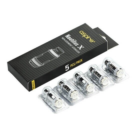 Aspire Nautilus X Coils 5 Pack £7 genuine clearance, Resistance: 1.5Ω (14 - 20w)