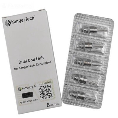 Kangertech Dual Coils 5 Pack - Top Evod &amp; Geni