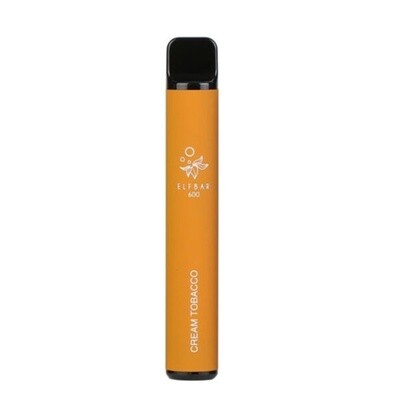 Cream (Snoow) Tobacco 20mg ELFBAR 600 V2 disposable vape