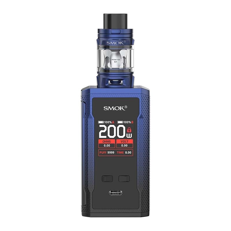 SMOK R-Kiss 2 Kit, Colour: Black Blue