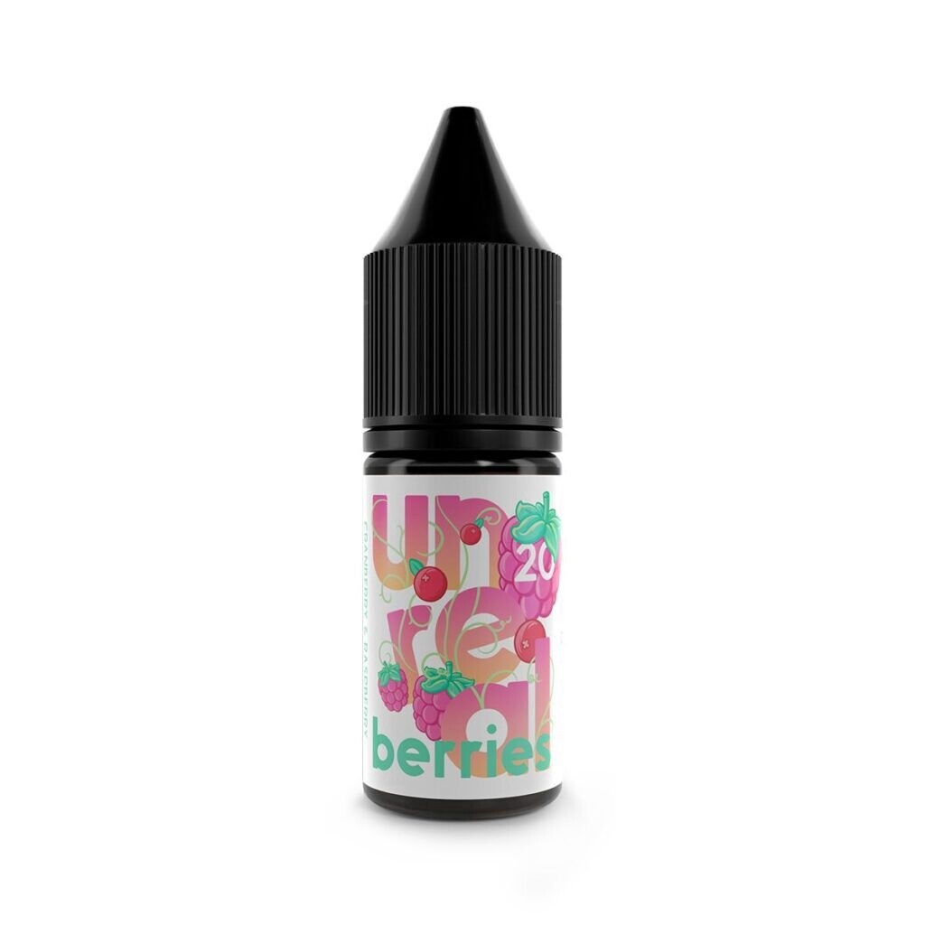 Unreal Berries 10ml Salts Cranberry Raspberry, Strength: 5mg