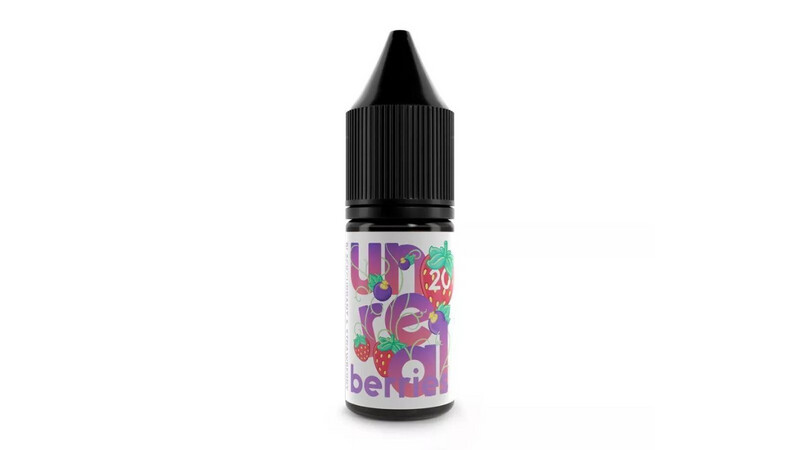 Unreal Berries 10ml Salts Blackcurrant Strawberry, Strength: 5mg