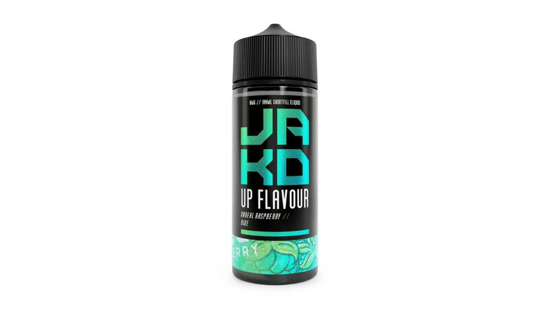 JAK&#39;D Unreal Blue Raspberry 100ml 50/50 VG/PG