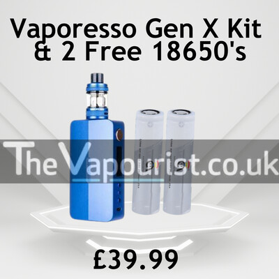 Vaporesso Gen X Kit 220w Bundle Option