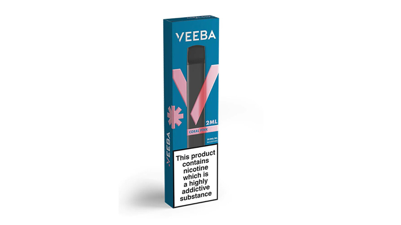 Veeba Disposable 600 Coral Pink 20mg