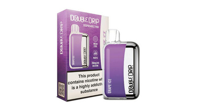 Double Drip Disposable Grape Ice 20mg