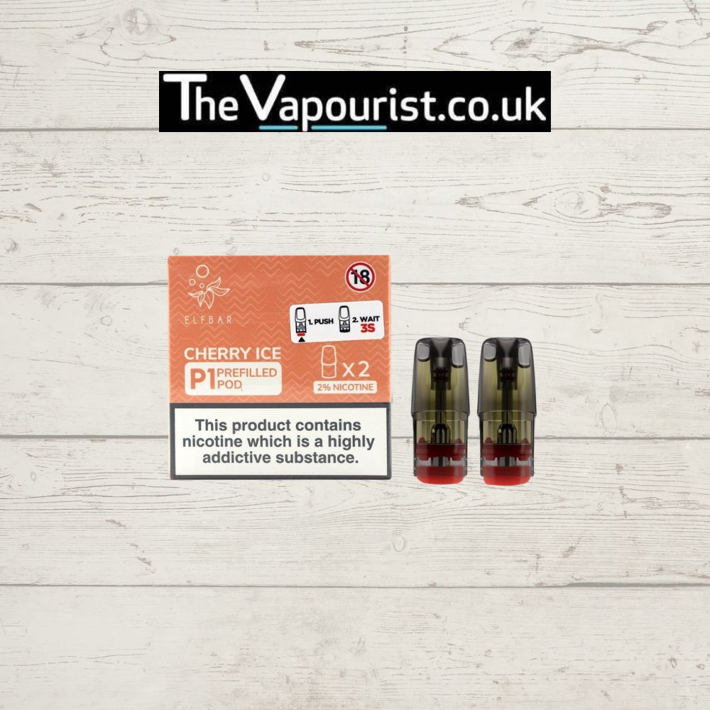 ELFBAR P1 Vape Pods Cherry Ice