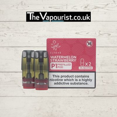 ELFBAR P1 Vape Pods Watermelon Strawberry