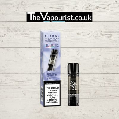 ELFBAR ELFA Vape Pods Blue Razz Lemonade