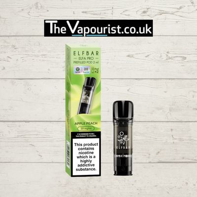 ELFBAR ELFA Vape Pods Apple Peach