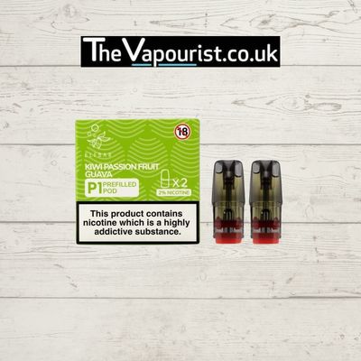 ELFBAR P1 Vape Pods Kiwi Passionfruit Guava