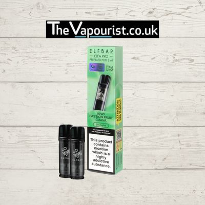 ELFBAR ELFA Vape Pods Kiwi Passion Fruit Guava