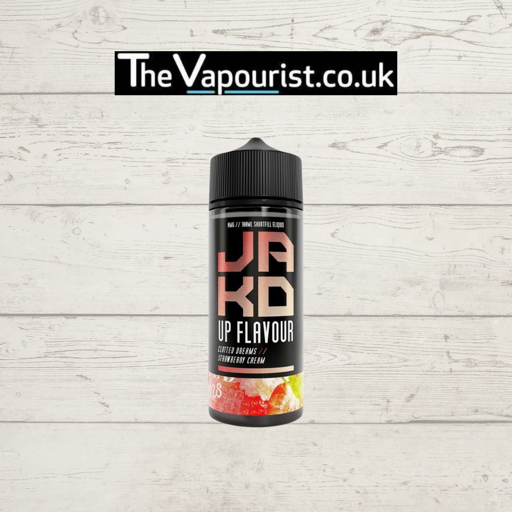 JAK'D  Clotted Dreams Strawberry Cream 100ml