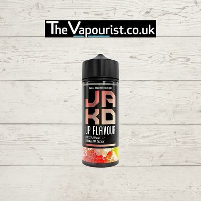 JAK'D Clotted Dreams Strawberry Cream 100ml JAK'D Clotted Dreams Strawberry Cream 100ml