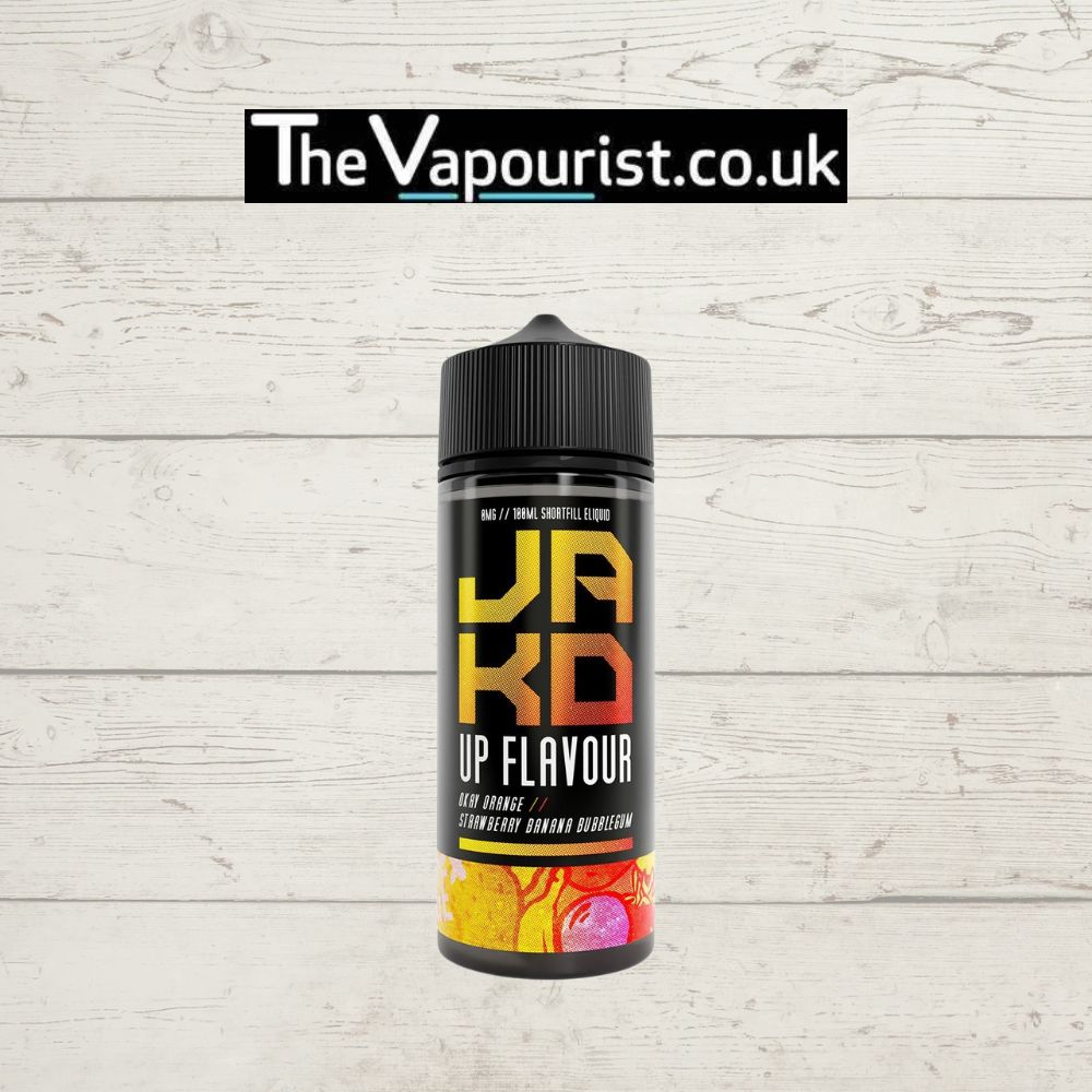 JAK&#39;D Okay Orange Strawberry Banana Bubblegum 100ml