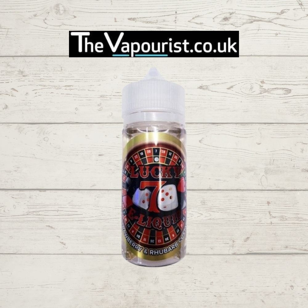 Lucky 7 Strawberry &amp; Rhubarb Custard 80ml