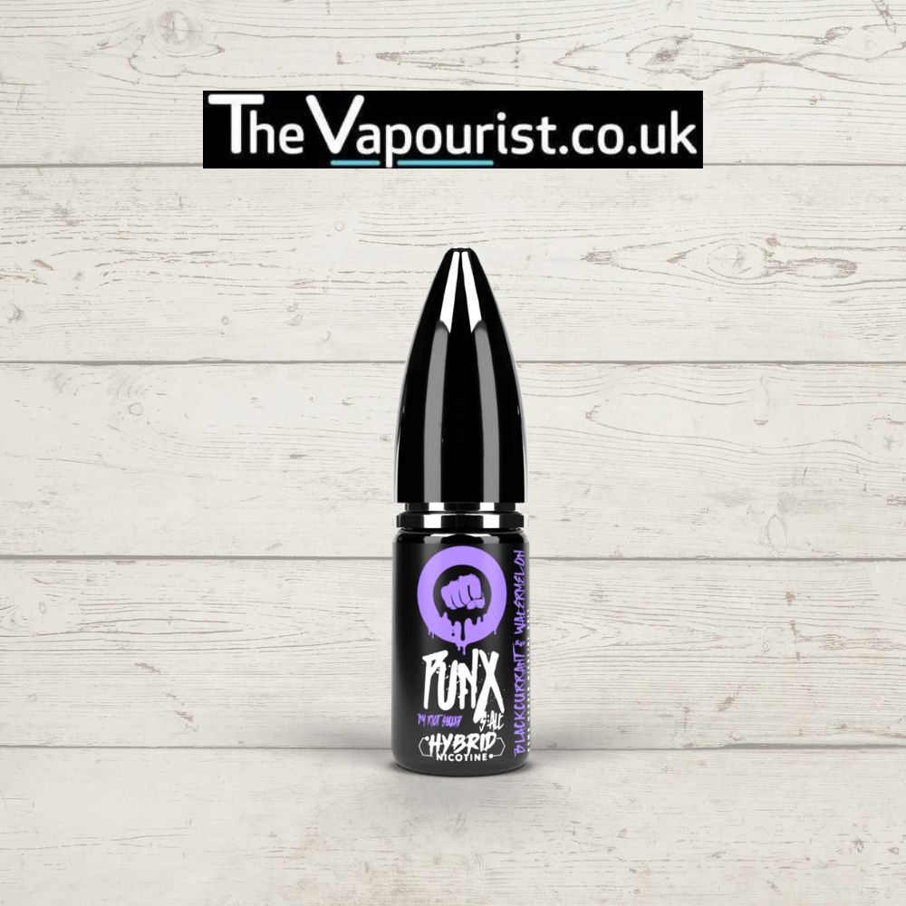 Blackcurrant &amp; Watermelon Riot Salt Punx 10ml Hybrid Nicotine
