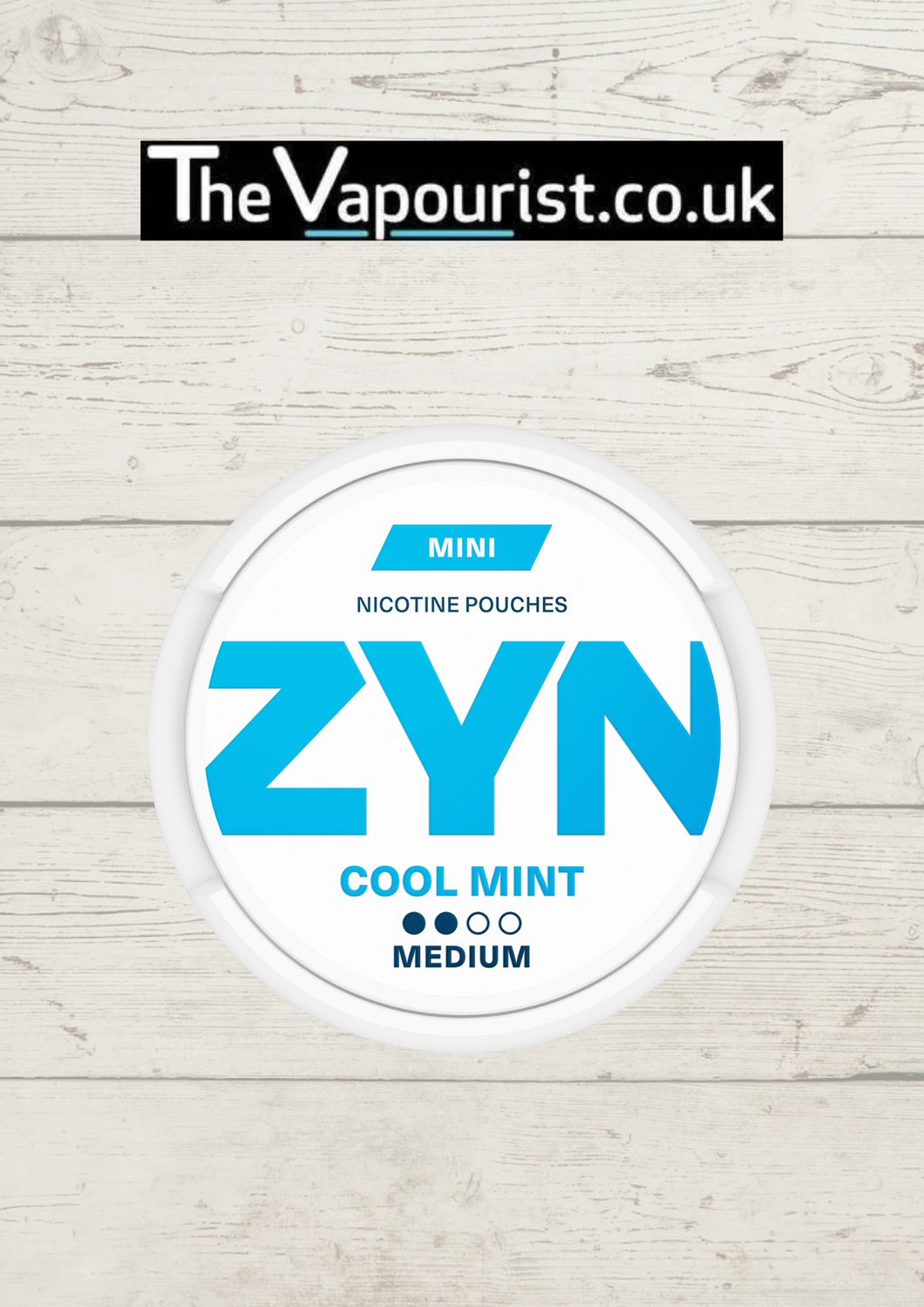 ZYN Nictotine Pouches Cool Mint, Strength: Medium 3mg