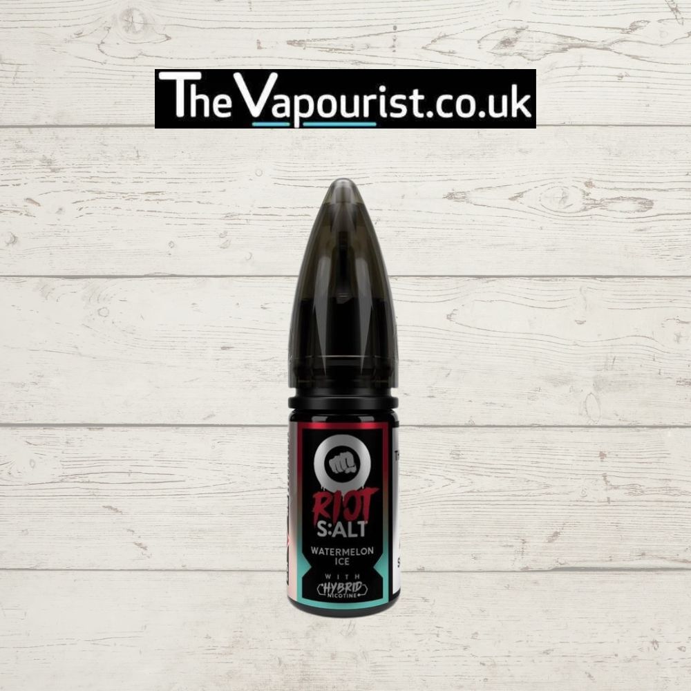 Watermelon Ice Riot Salt 10ml Hybrid Nicotine