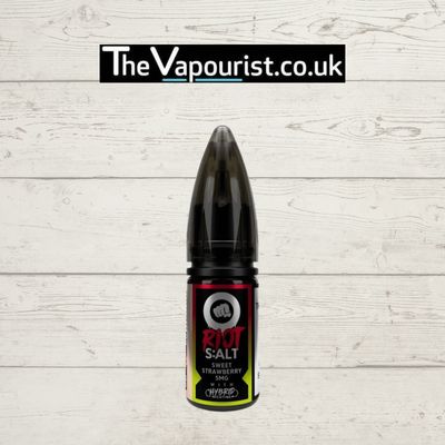 Sweet Strawberry Riot Salt 10ml Hybrid Nicotine