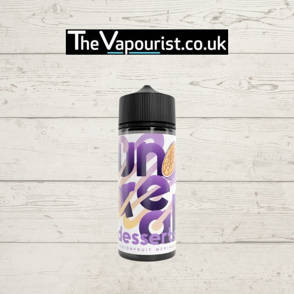 Unreal Desserts 100ml Passionfruit Meringue