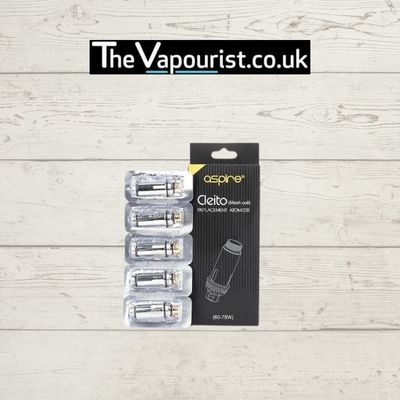 Aspire Cleito Coils 5 Pack £9 genuine clearance