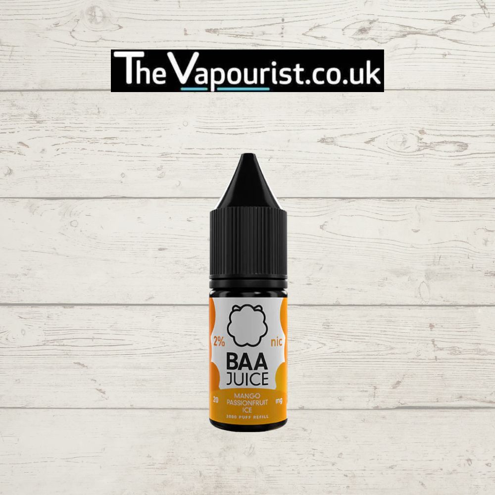 Mango Passionfruit Ice Baa Juice 10ml, Strength: 5mg