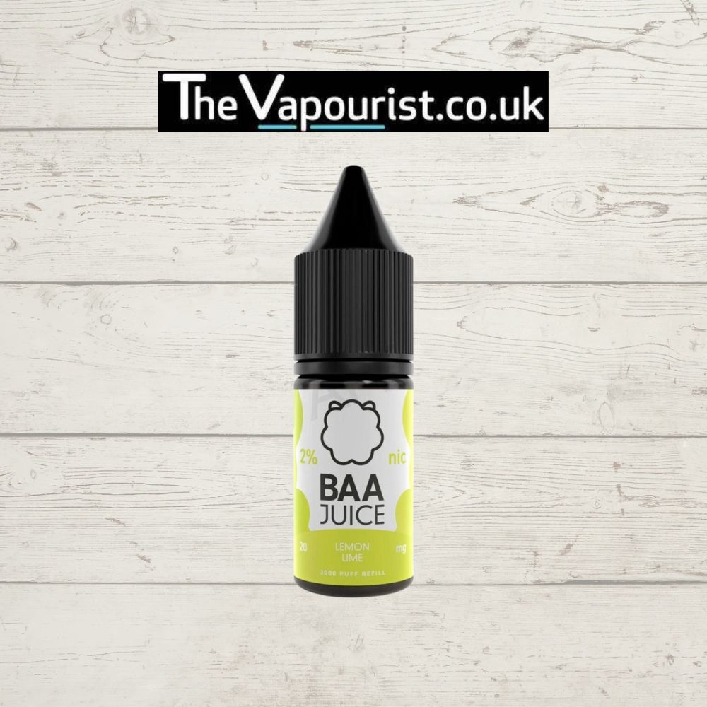 Lemon Lime Baa Juice 10ml, Strength: 5mg