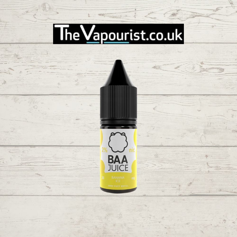 Banana Ice Baa Juice 10ml, Strength: 5mg