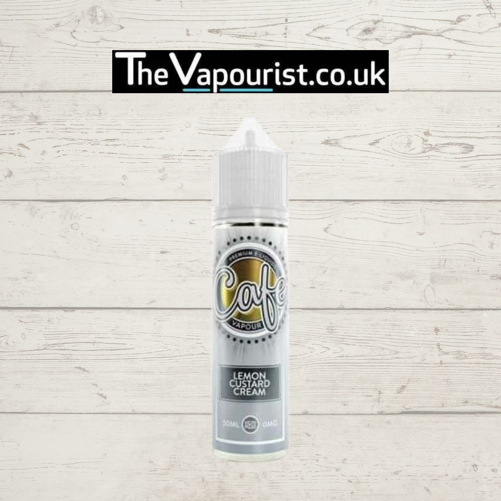 Cafe Vapour Lemon Custard Cream 50ml