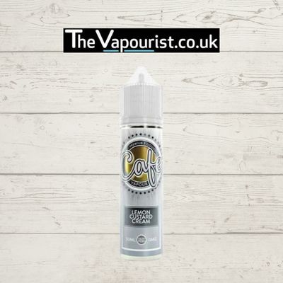 Cafe Vapour Lemon Custard Cream 50ml Cafe Vapour Lemon Custard Cream 50ml