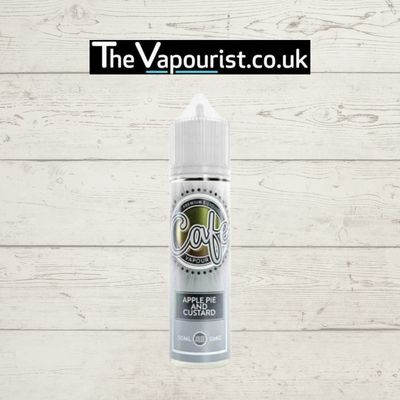 Cafe Vapour Apple Pie and Custard 50ml Cafe Vapour Apple Pie and Custard 50ml