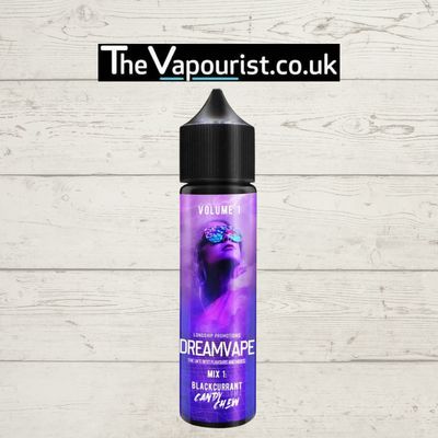 Blackcurrant Candy Chew Dreamvape Mix 1 50ml Blackcurrant Candy Chew Dreamvape Mix 1 50ml