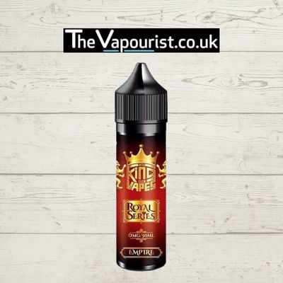 Menthol Raspberry Royal Series Empire King Of Vapes 50ml