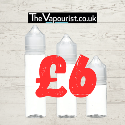 £6 Vape Shortfill E-Liquid
