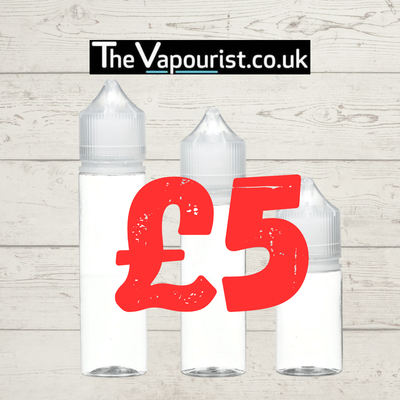 £5 Shortfill Vape E-Liquid