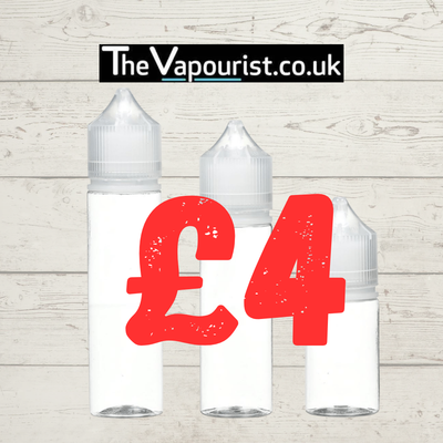 £4 Shortfill Vape E-Liquid