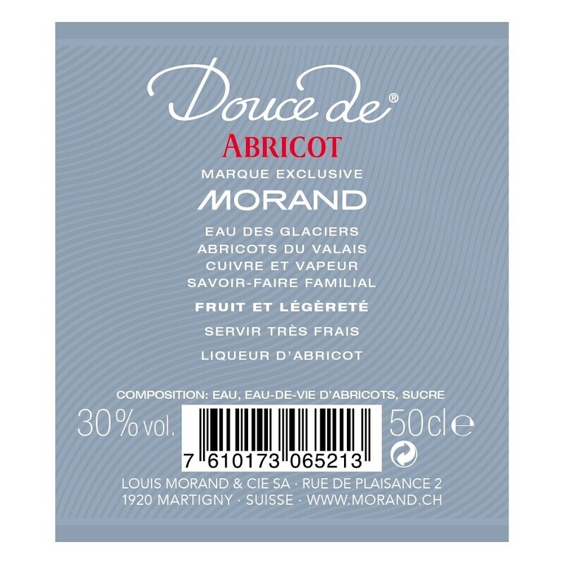 Douce d'Abricot - Aprikosenlikör 50cl