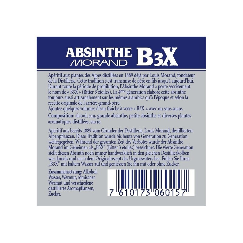 Absinthe B3X 70cl