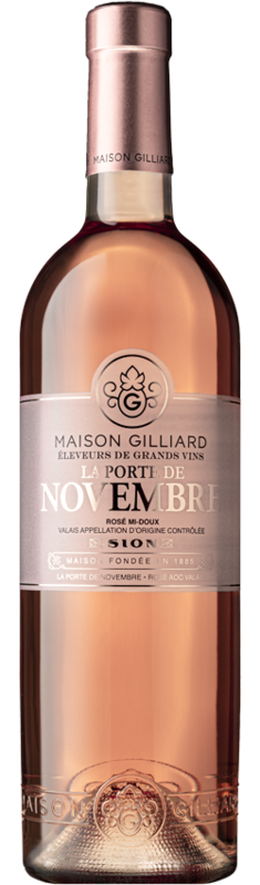 Rosé Mi-Doux Porte de Novembre AOC VS 75cl