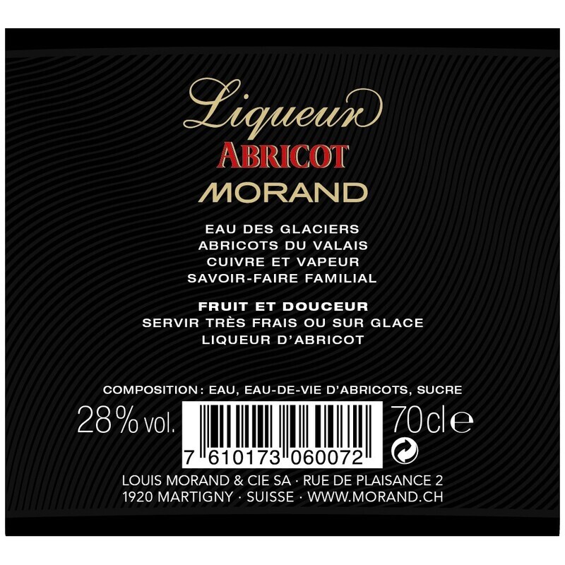 Liqueur Abricot 35cl