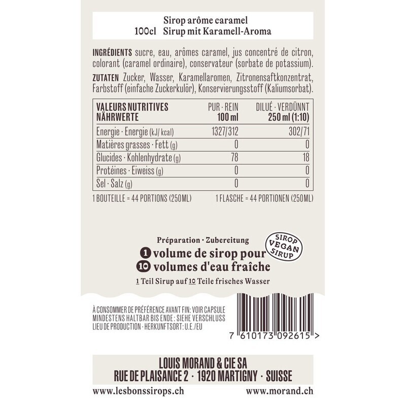 Sirop Caramel