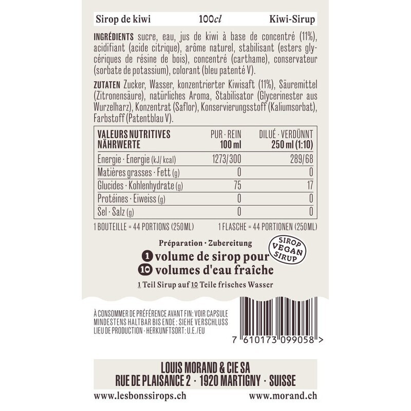 Sirop Kiwi